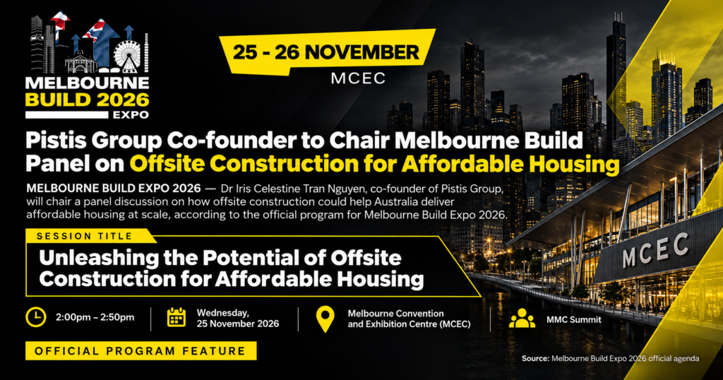 Offsite Construction for Affordable Housing: Melbourne Build Expo 2026